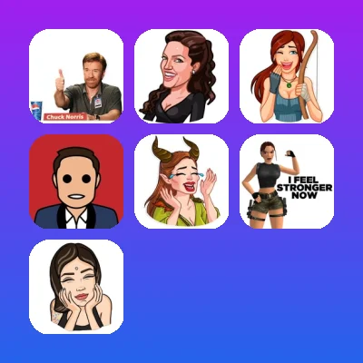 Angelina Jolie Telegram Stickers