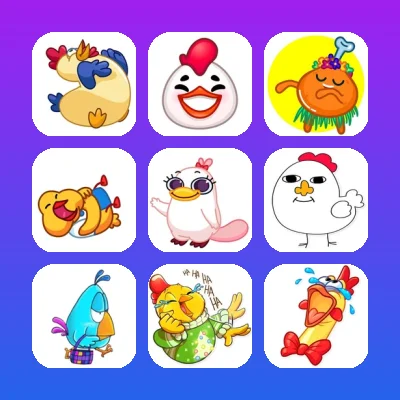 Chicken Telegram Stickers