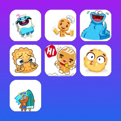 Cookie Telegram Stickers