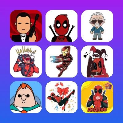 Deadpool Telegram Stickers
