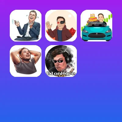 Elon Musk Telegram Stickers
