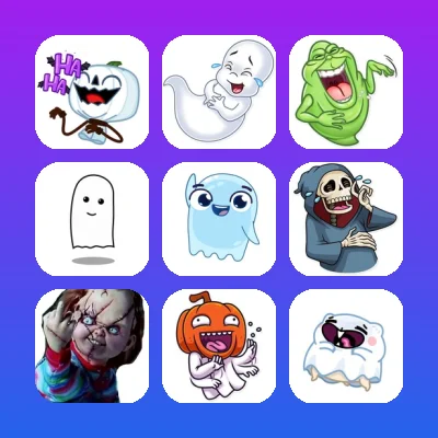 Ghost Telegram Stickers