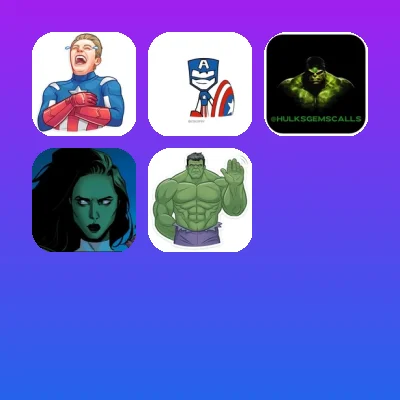 Hulk Telegram Stickers