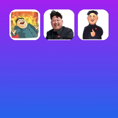 Kim Jong Un Telegram Stickers