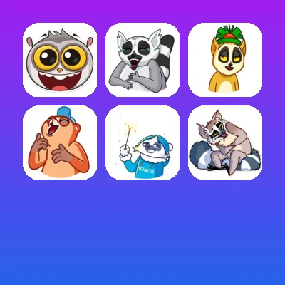 Lemurs Telegram Stickers