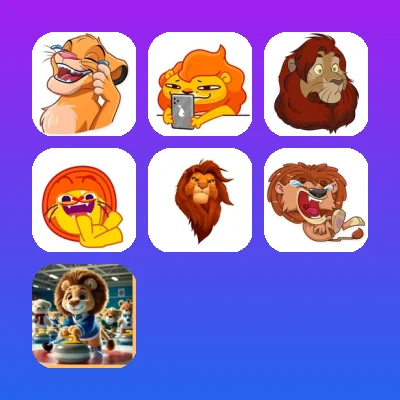 Lion Telegram Stickers