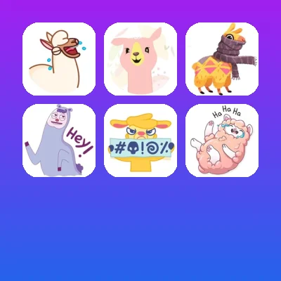 Llama Telegram Stickers
