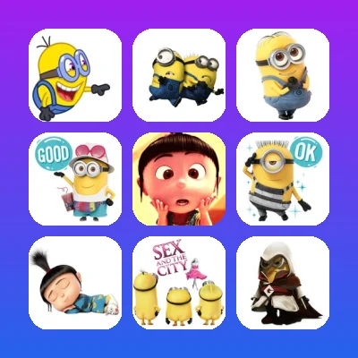 Minions Telegram Stickers List