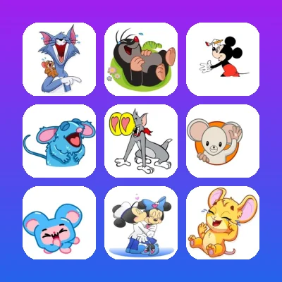 Mouse Telegram Stickers