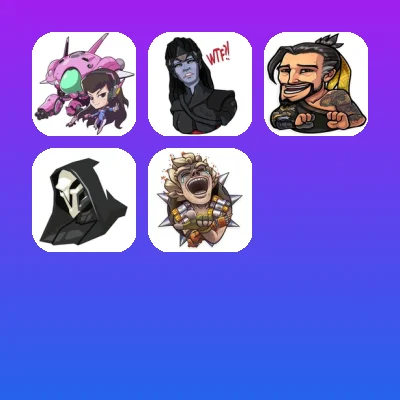 Overwatch Telegram Stickers