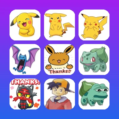 Pokemon Telegram Stickers