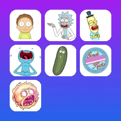 Rick and Morty Telegram Stickers
