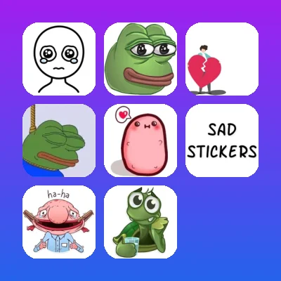 Sad Telegram Stickers