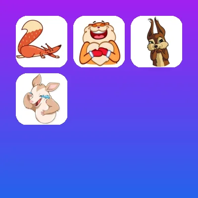 Squirrels Telegram Stickers