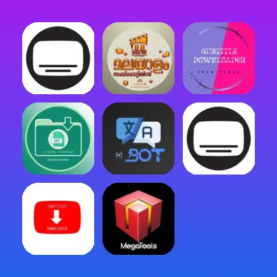 Telegram Bots to download or Generate Subtitles