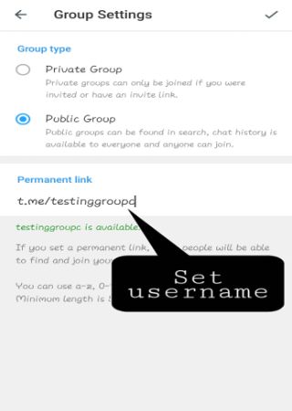 how-to-create-telegram-group step 8