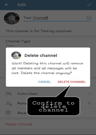 how-to-delete-telegram-channel step 4