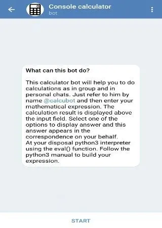 Console calculator preview 1