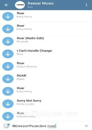 Deezer Music preview 2