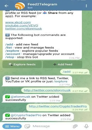 Feed2Telegram preview 2