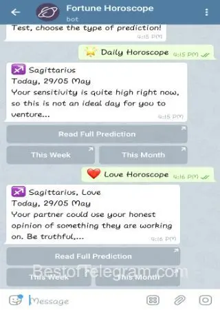 Fortune Horoscope preview 3