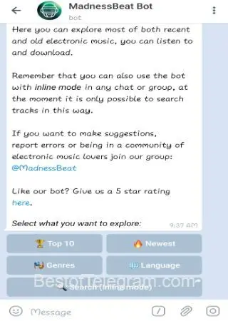 MadnessBeat Bot preview 2