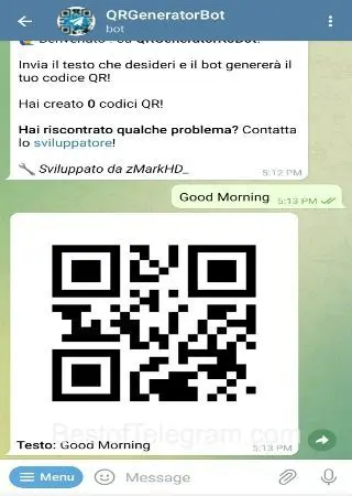 QR Generator Bot preview 2