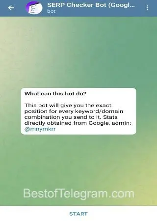 SERP Checker Bot preview 1