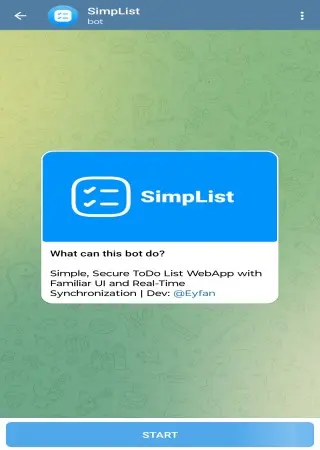SimpList preview 1