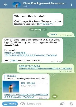 Chat Background Downloader preview 2