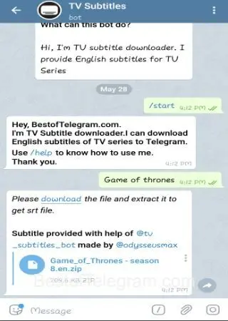 TV Subtitles preview 3