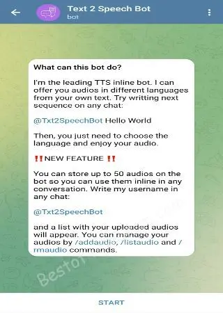 Text 2 Speech tool preview 1