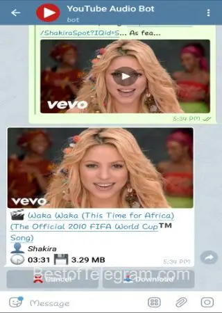 Youtube Audio Bot preview 2