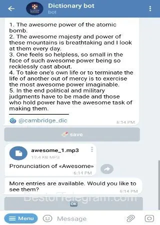 Dictionary preview 3