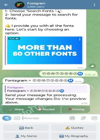 Fontgram preview 2