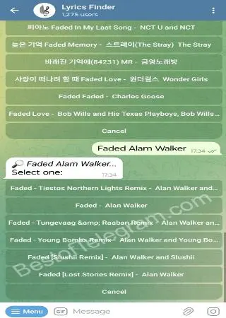 Lyrics Finder preview 2