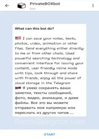 PrivateBOXbot preview 1