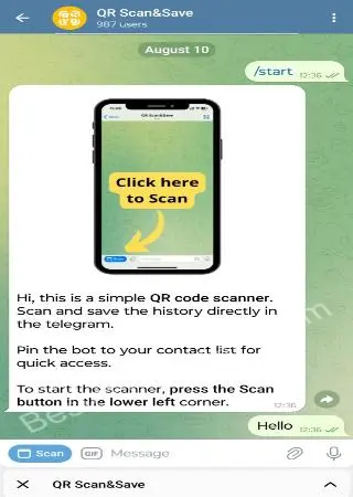 QR Scan&Save preview 2