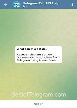 Telegram Bot API Help preview 1