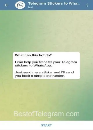 Telegram Stickers to WhatsApp Transfer preview 1
