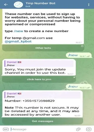 Tmp Number Bot preview 2