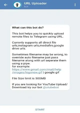 URL Uploader preview 1