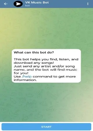 VK Music Bot preview 1