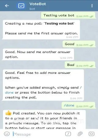 VoteBot preview 2