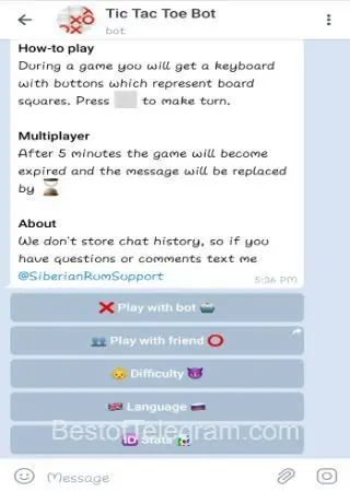 Tic Tac Toe Bot preview 3