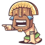 Tribal Masquerade sticker pack