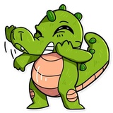 Alligator Harold sticker pack