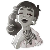 Audrey Glamour sticker pack