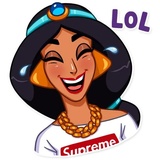 Badass Disney sticker pack