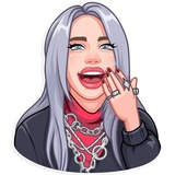 Billie Eilish sticker pack